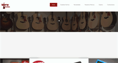 Desktop Screenshot of guitarrascustom.com